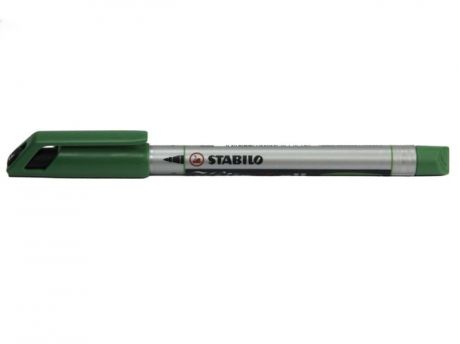 Маркер, Stabilo, Write-4-all,0,4мм, зеленый