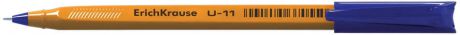 Ручка шариковая, Erich Krause. Ultra Glide Technology U-11 Yellow 0,7мм синяя