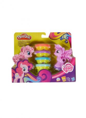 Набор д/творчества Hasbro Play-Doh Игровой набор "Пони: Знаки отличия" В0010