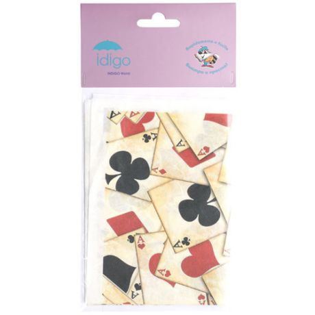 IDIGO декупажная карта 32*45 игральные карты d302