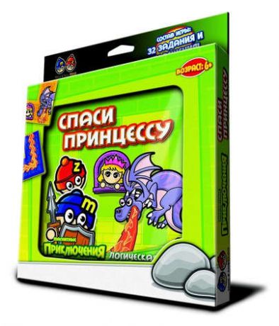 Настольная Магнитная игра, MACK&ZACK, Спаси принцессу