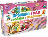 Настольная игра, Brain Box, Времена года 37406