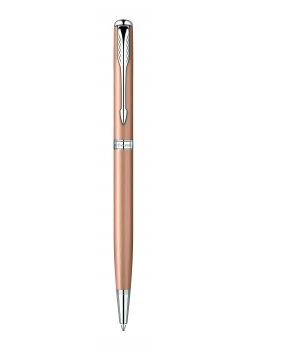 Ручка шариковая Parker Sonnet Slim K440 (S0947300) Pink Gold CT M черные чернила подар.кор.