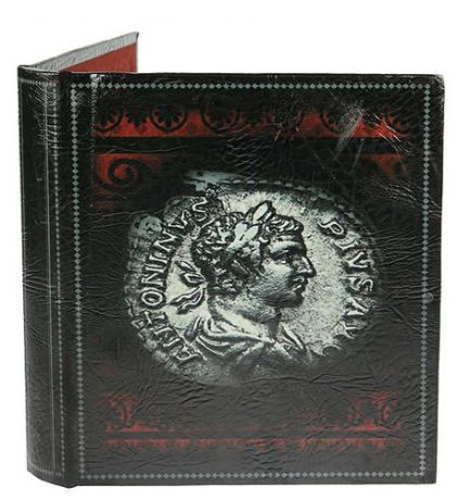 Сувенир Альбом для монет Античность 24*26*4см 10 лист. на 480 монет