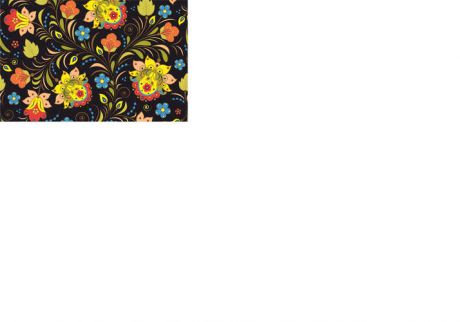 Сувенир ОСК Сувенирные спички с магнитом 100*65мм Традиционная русская роспись хохлома