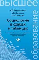 Верещагина А.В. Социология в схемах и таблицах:учеб.пособие