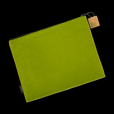 Папка, Lejoys, серия Felt, 310*240 мм, искусственный войлок, на молнии, зеленый