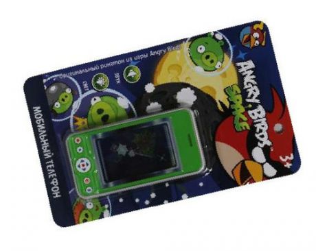 Телефон-айфон Angry Birds 13,5*22см в блистере