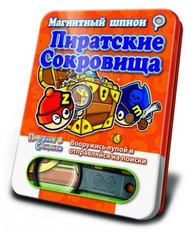 Настольная Магнитная игра, MACK&ZACK, Пиратские Сокровища