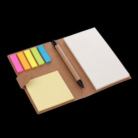Блокнот, Lejoys, серия Tree, А6, 50 листов, крафт-бумага, с ручкой и закладками в комлекте