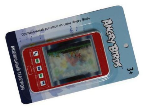 Мобильный телефон типа самсунг гэлекси "Angry Birds"