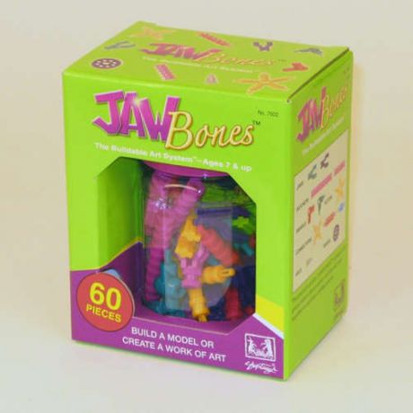 Игрушка Jawbones Конструктор 60 деталей в банке для хранения 7002