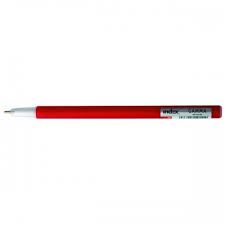 Ручка, шариковая, INDEX GAMMA, корпус и цвет чернил красный, 1,0мм, масляные чернила,