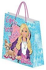 Пакет подарочный Академия Холдинг Barbie 28*34*9см ламинированный