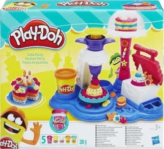 Игра, Hasbro, Play-Doh, Игровой набор, Сладкая вечеринка