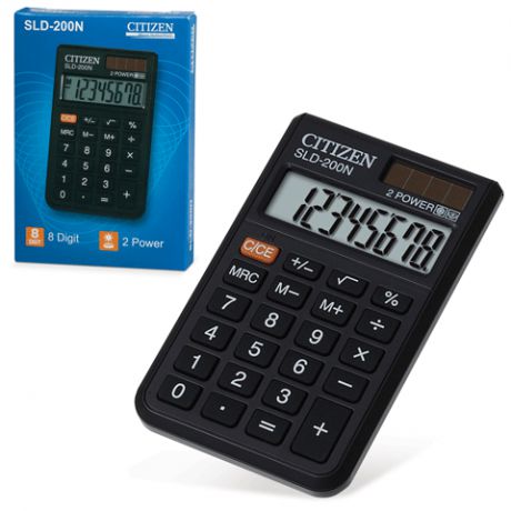 Калькулятор карманный, Citizen, SLD-200