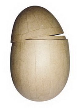 ЧЕРНАЯ РЕЧКА Набор из 4 яиц папье-маше