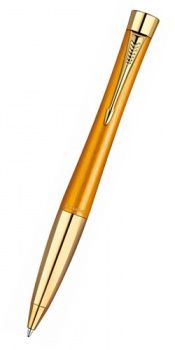 Ручка PARKER шарик. K205 Urban Premium Historic l colors Mandarin Yellow M blue 1892655