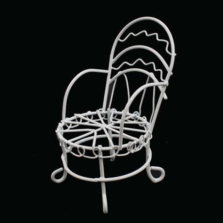 Набор для творчества Металлическое мини-кресло 1 (5*6*9см)