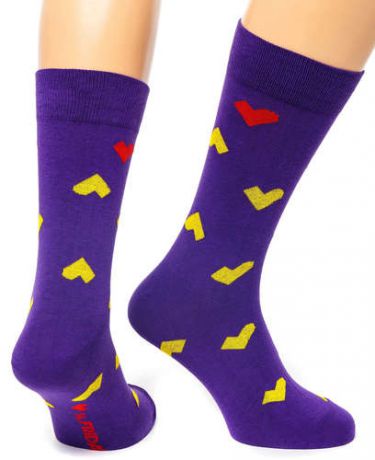 Дизайнерские носки St.Friday Socks, фиолетовый, B30-16/8.11