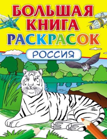 Большая книга раскрасок. Россия