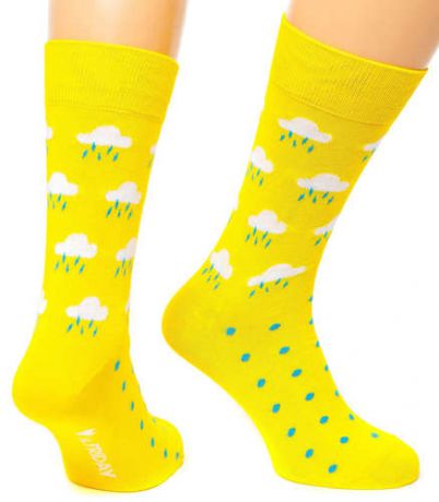 Дизайнерские носки St.Friday Socks,желтый, C33-8/2.3