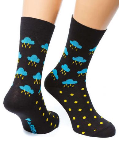 Дизайнерские носки St.Friday Socks,черный, B33-19/3.8