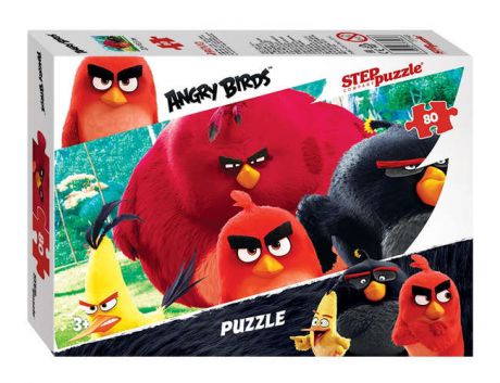 Пазл Step puzzle 80эл Angry Birds (Rovio)