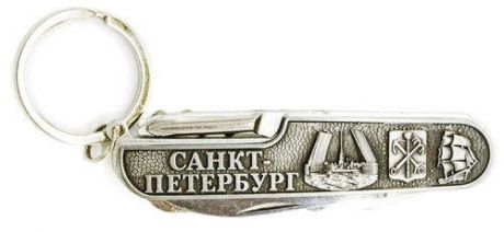 Сувенир, Нож складной СПб - Мост (металл)