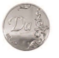 Сувенир, АКМ, Монета металлическая D2,6 Да-Да цв.серебро