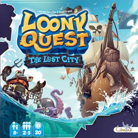 Настольная игра "Луни Квест: Затерянный город (Loony Quest: The Lost City, дополнение)"