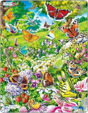 Пазл-мозайка, Larsen, Бабочки, FH28