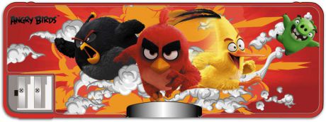 Пенал Академия Групп Angry Birds Movie 23*8*2,5см (с точилками)