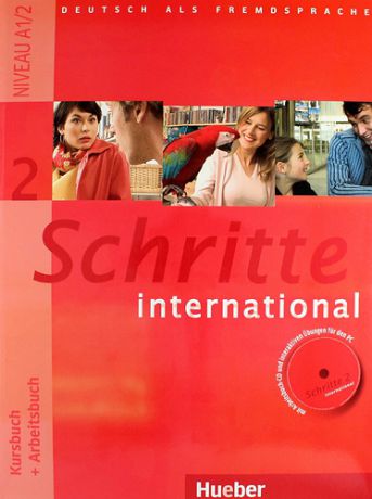 Niebisch D. Deutsch als Fremdsprache. Kursbuch + Arbeitsbuch. Schritte 2 international + CD