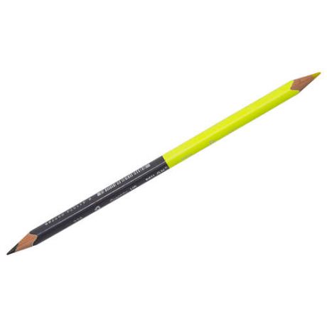 Карандаш, Milan карандаш двухцветный чернографитный-неоновый, трехгранный