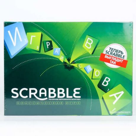 Игра настольная, MATTEL , Scrabble / Скрабл классический