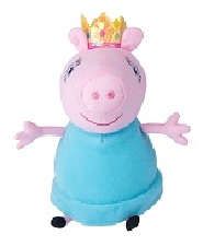 Игрушка мягкая, Росмэн т.м. Peppa Pig Мама Свинка королева 30см