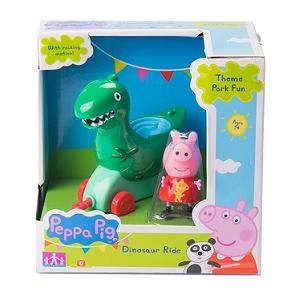 Игровой набор Росмэн т.м. Peppa Pig Каталка Динозавр с фигурками