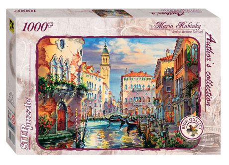 Пазл Step puzzle 1000 эл. Авторская коллекция Венеция перед закатом