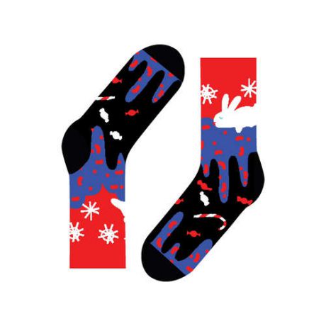 Дизайнерские носки St.Friday Socks, красный