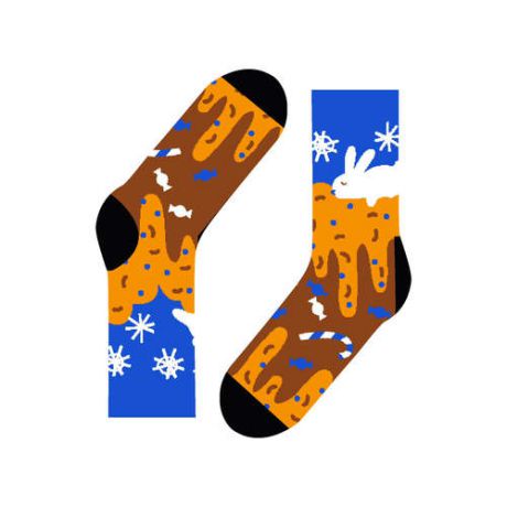 Дизайнерские носки St.Friday Socks, синий