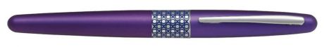 Ручка роллер, PILOT, Цвет корпуса - фиолетовый металлик, диаметр шарика 0,7мм, толщина линии 0,35мм, жидкие чернила