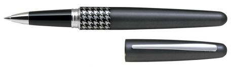 Ручка роллер, PILOT, Цвет корпуса - серый металлик, диаметр шарика 0,7мм, толщина линии 0,35мм, жидкие чернила