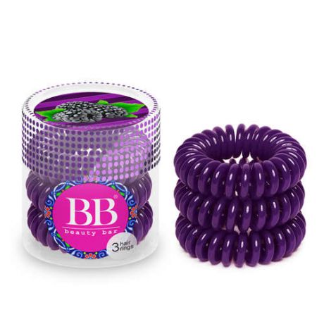 Резинка для волос Beauty Bar Цвет Фиолетовый, 3шт в упаковке