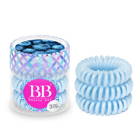 Резинка для волос Beauty Bar Цвет Светло-голубой, 3шт в упаковке