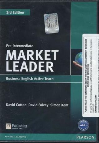 Cotton D. Market Leader. Business English Active Teach. Pre-Intermediate. CD-ROM. A2-B1. 3rd Edition