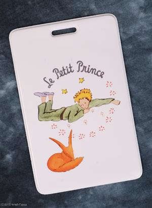 Чехол для карточек Маленький принц Лис и Принц на белом фоне (ДК2017-085)