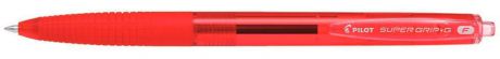 Ручка, шариковая, автоматическая, PILOT красная BPGG-8R-F R