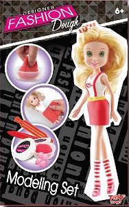 Набор для творчества Toy Target Fashion Dough с пластилином и куклой 99106