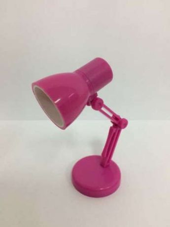 Фонарь портативный Минилампа розовая электрический со светодиодной лампой